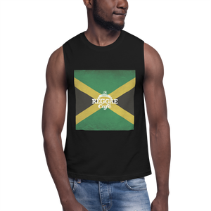 Vintage Reggae B&W Muscle Shirt