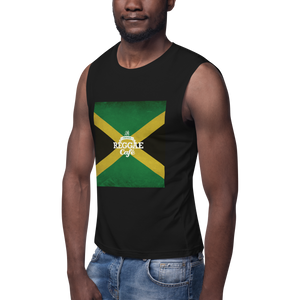 Vintage Reggae B&W Muscle Shirt