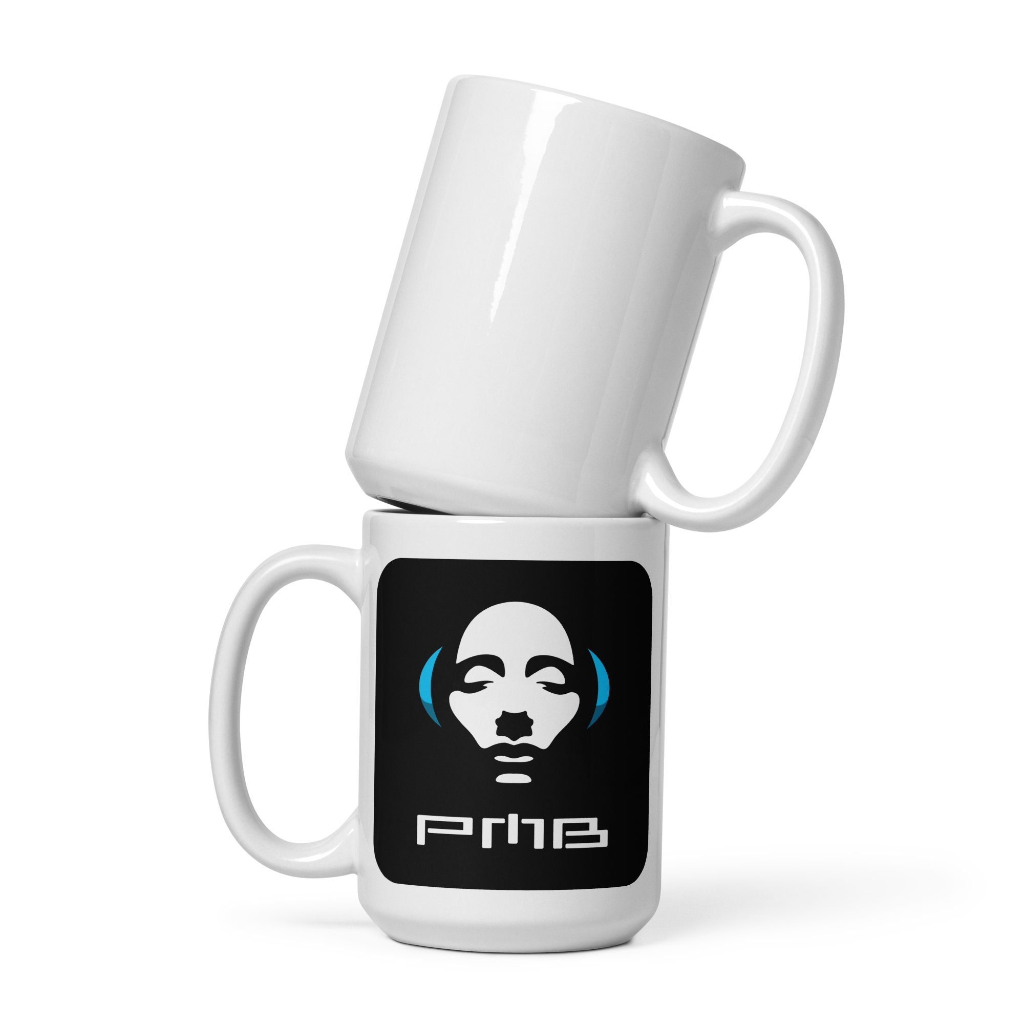 PMB White Glossy Mug